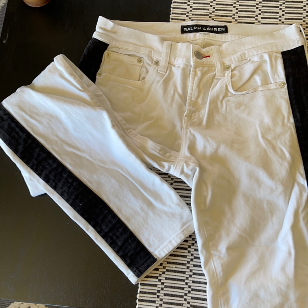 Ralph Lauren 400 Black Label Skinny Jeans Size 28